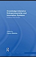 Knowledge Intensive Entrepreneurship and Innovatio