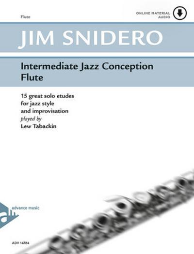 Intermediate Jazz Conception, Flute, w. Audio-CD