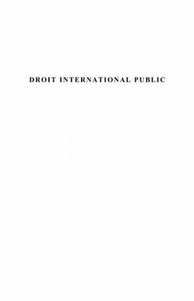 Droit international public : Les sources