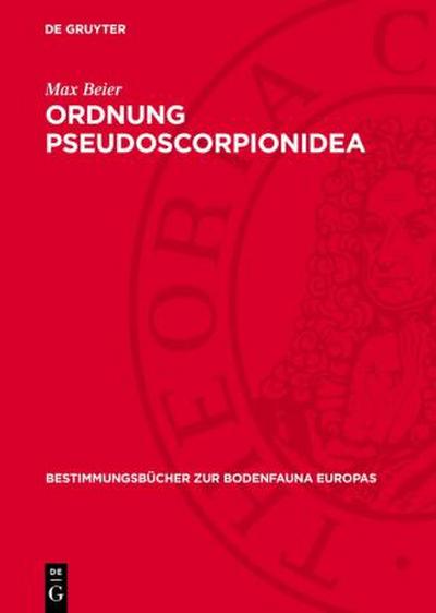 Ordnung Pseudoscorpionidea