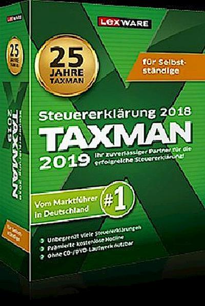 Taxman 2019 für Selbstständige, DVD-ROM
