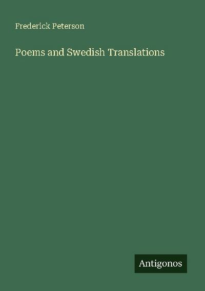 Poems and Swedish Translations