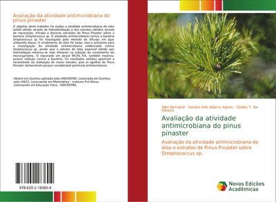 Avaliação da atividade antimicrobiana do pinus pinaster