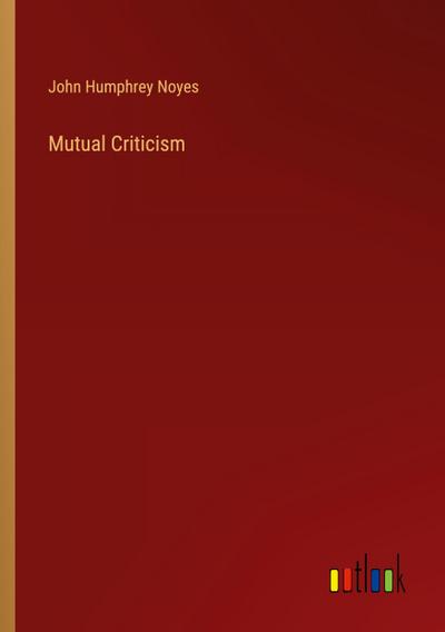 Mutual Criticism