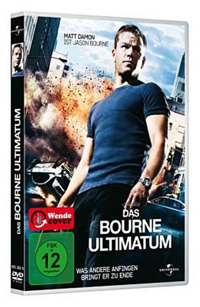 Das Bourne Ultimatum, 1 DVD, deutsche, englische und ungarische Version