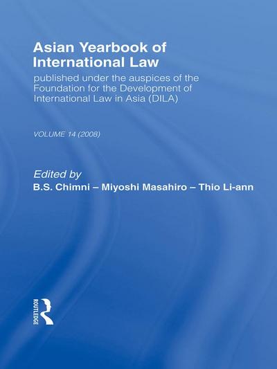 Asian Yearbook of International Law