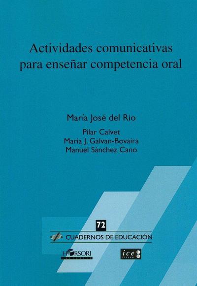 CE 72 actividades comunicativas para enseñar competencia oral