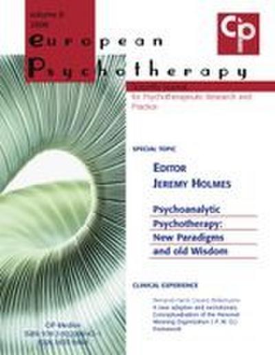 European Psychotherapy Vol. 8