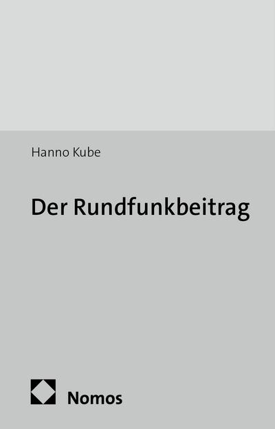 Der Rundfunkbeitrag