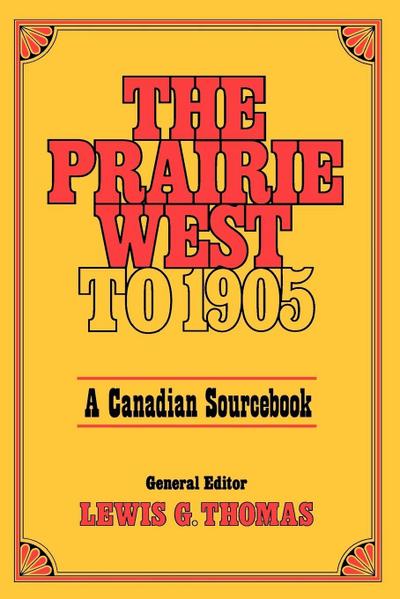 Prairie West to 1905