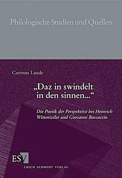 ’Daz in swindelt in den sinnen’