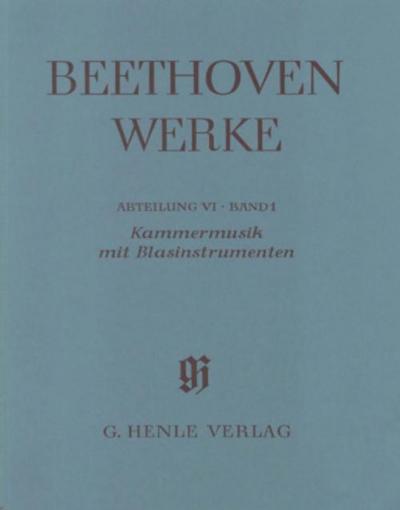 Beethoven, Ludwig van - Kammermusik mit Blasinstrumenten