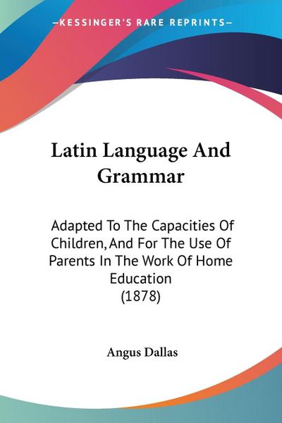 Latin Language And Grammar