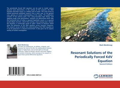 Resonant Solutions of the Periodically Forced KdV Equation