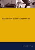 BUKH DIESEL DV 10/DV 20 SPARE PARTS LIST