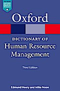 A Dictionary of Human Resource Management