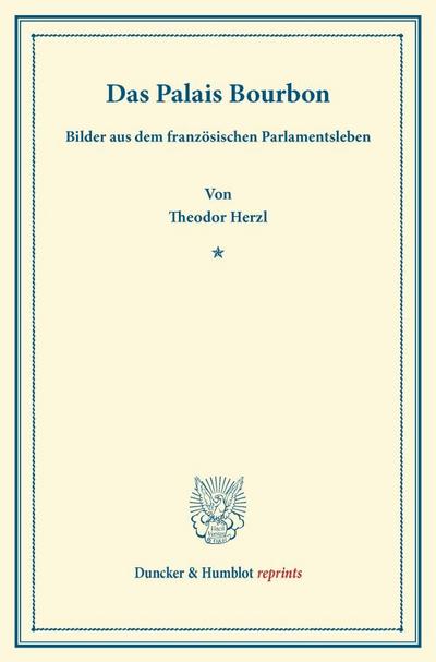 Das Palais Bourbon
