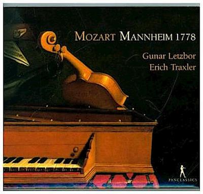 Mannheim 1778 - Sonaten KV 301, 302, 303, 305, 296, 1 Audio-CD