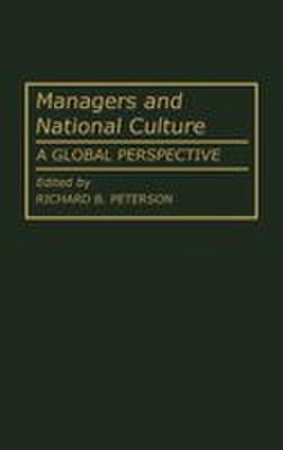 Managers and National Culture