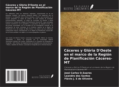 Cáceres y Glória D’Oeste en el marco de la Región de Planificación Cáceres-MT