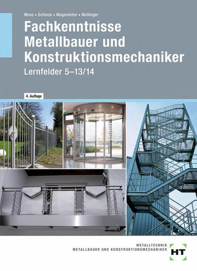 eBook inside: Buch und eBook Fachkenntnisse Metallbauer und Konstruktionsmechaniker, m. 1 Buch