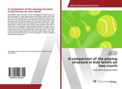A comparison of the playing structure in kids tennis on two courts