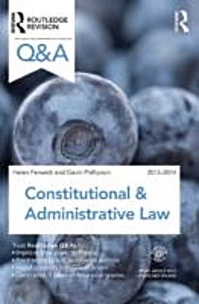 Q&A Constitutional & Administrative Law 2013-2014
