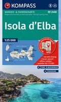 KOMPASS Wanderkarte 2468 Isola d’Elba 1:25.000