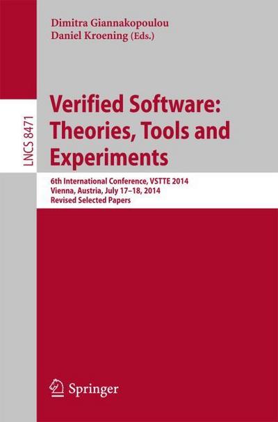Verified Software: Theories, Tools and Experiments