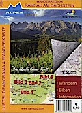 Luftbildpanorama & Wanderkarte - Ramsau am Dachstein