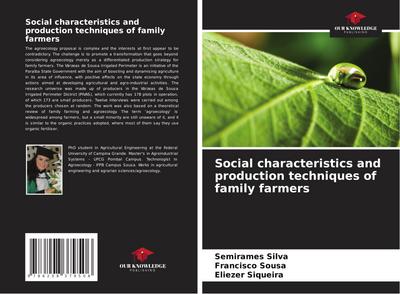 Social characteristics and production techniques of family farmers