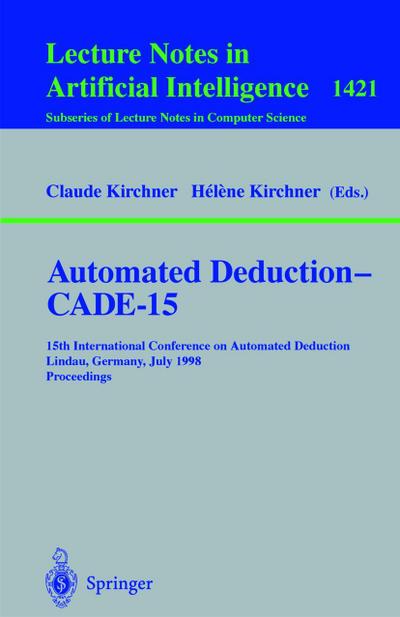 Automated Deduction - CADE-15