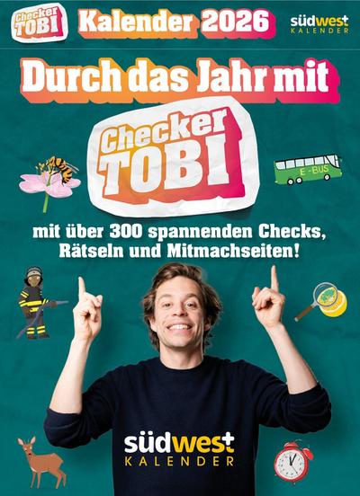 Checker Tobi 2026: Tagesabreißkalender mit über 300 spannenden Checks zum Aufstellen oder Aufhängen