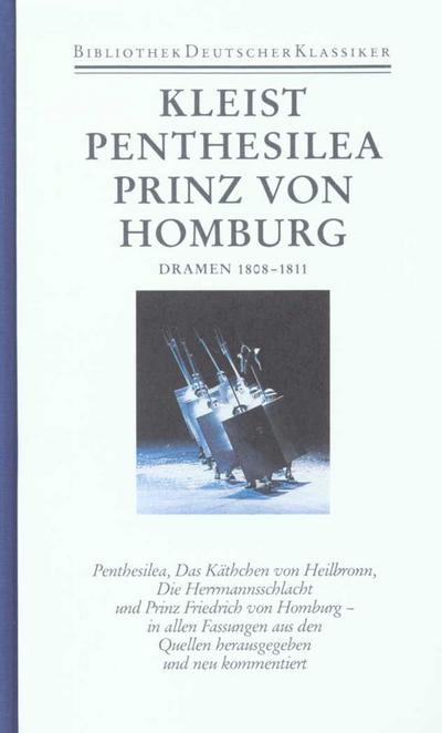 Kleist, H: Sämtliche Werke und Briefe in 4 Bänden