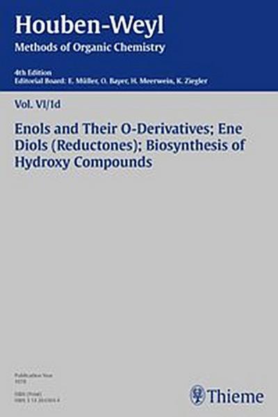 Houben-Weyl Methods of Organic Chemistry Vol. VI/1d, 4th Edition