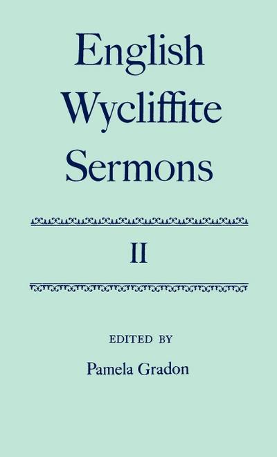English Wycliffite Sermons