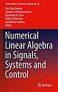 Numerical Linear Algebra in Signals, Systems and Control