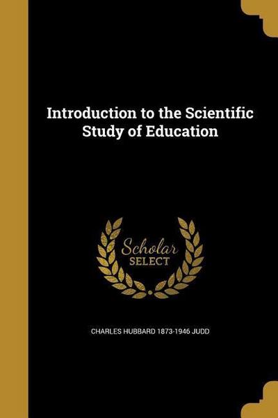 INTRO TO THE SCIENTIFIC STUDY