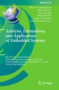 Analysis, Estimations, and Applications of Embedded Systems