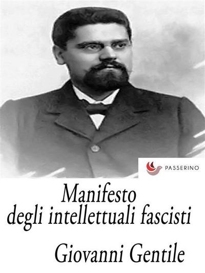 Manifesto degli intellettuali fascisti