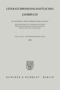 Literaturwissenschaftliches Jahrbuch