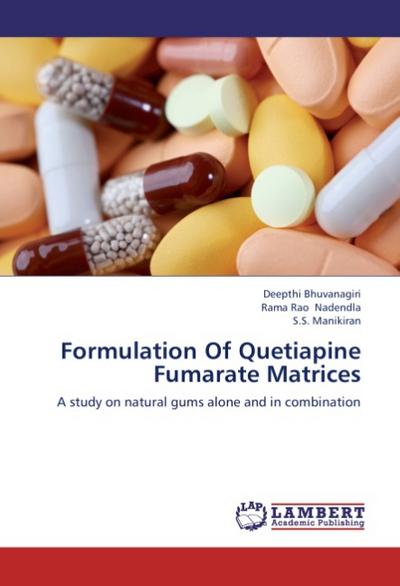 Formulation Of Quetiapine Fumarate Matrices