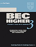 Cambridge BEC Higher 3. Student's Book with answers