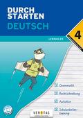 Durchstarten  4. Klasse - Deutsch Mittelschule/AHS - Lernhilfe