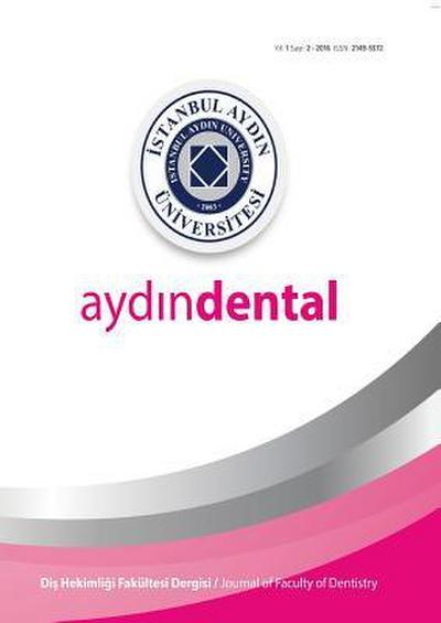 Istanbul Aydin University Journal of the Faculty of Dentistry