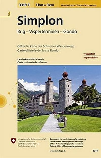 3319T Simplon Wanderkarte