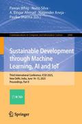 Sustainable Development through Machine Learning, 