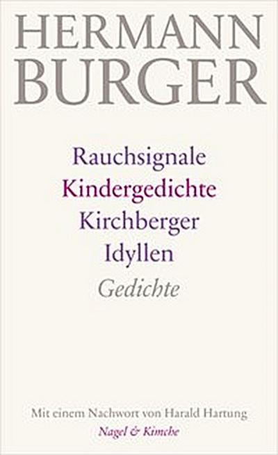 Rauchsignale. Kindergedichte. Kirchberger Idyllen