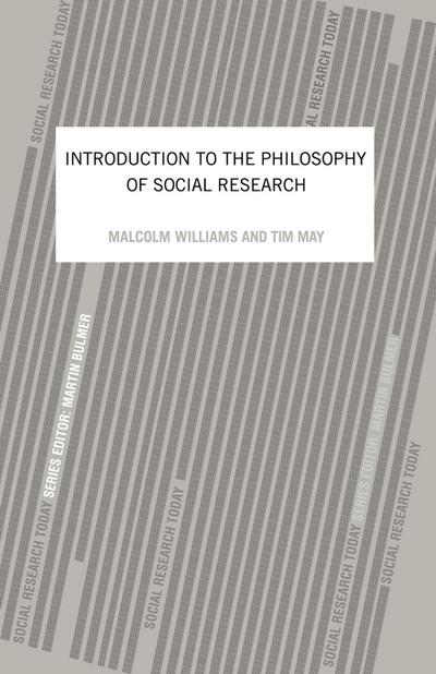 An Introduction To The Philosophy Of Social Research