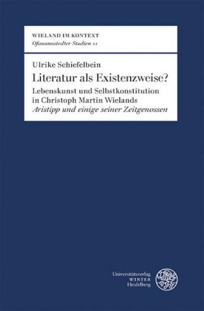 Literatur als Existenzweise?